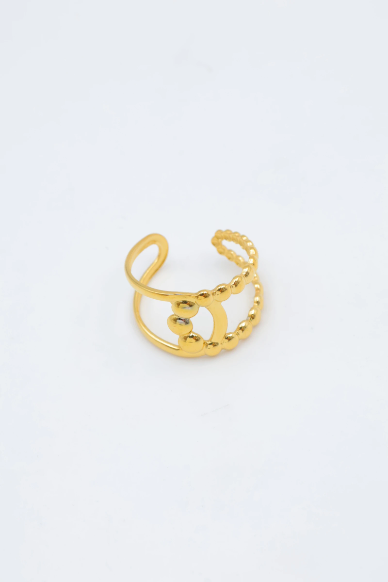 Bague en acier inoxydable ajustable 2