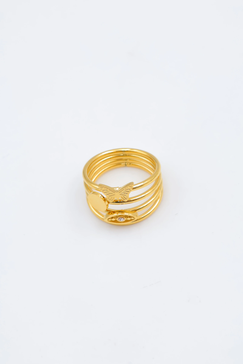 Adjustable stainless steel ring 2