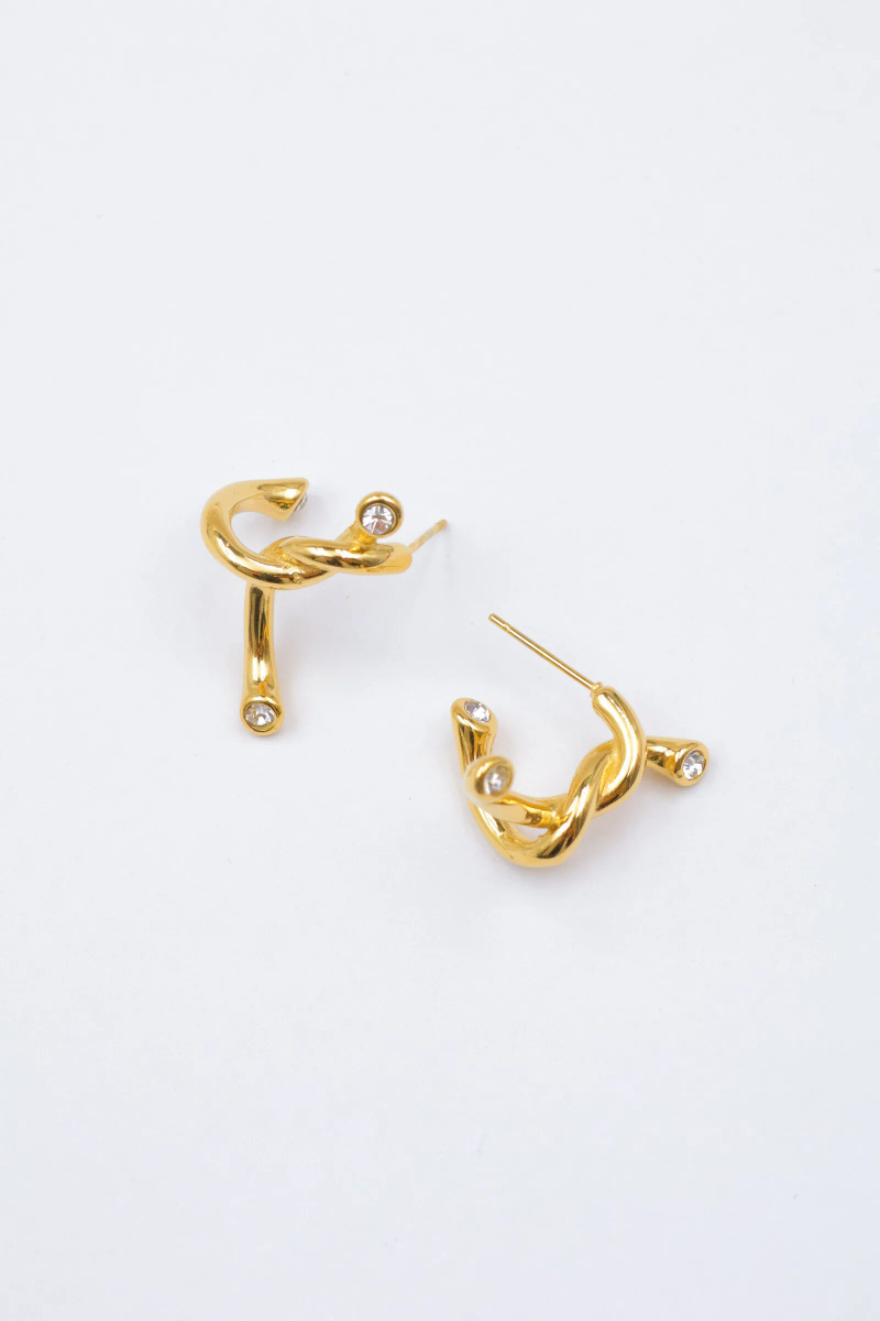 Boucles d'oreilles en acier inoxydable 2