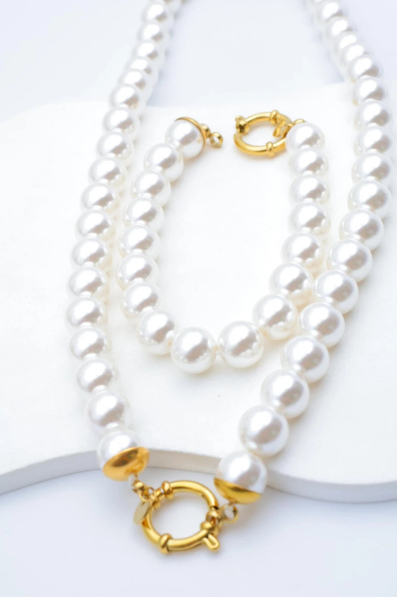 Stainless steel jewelry set