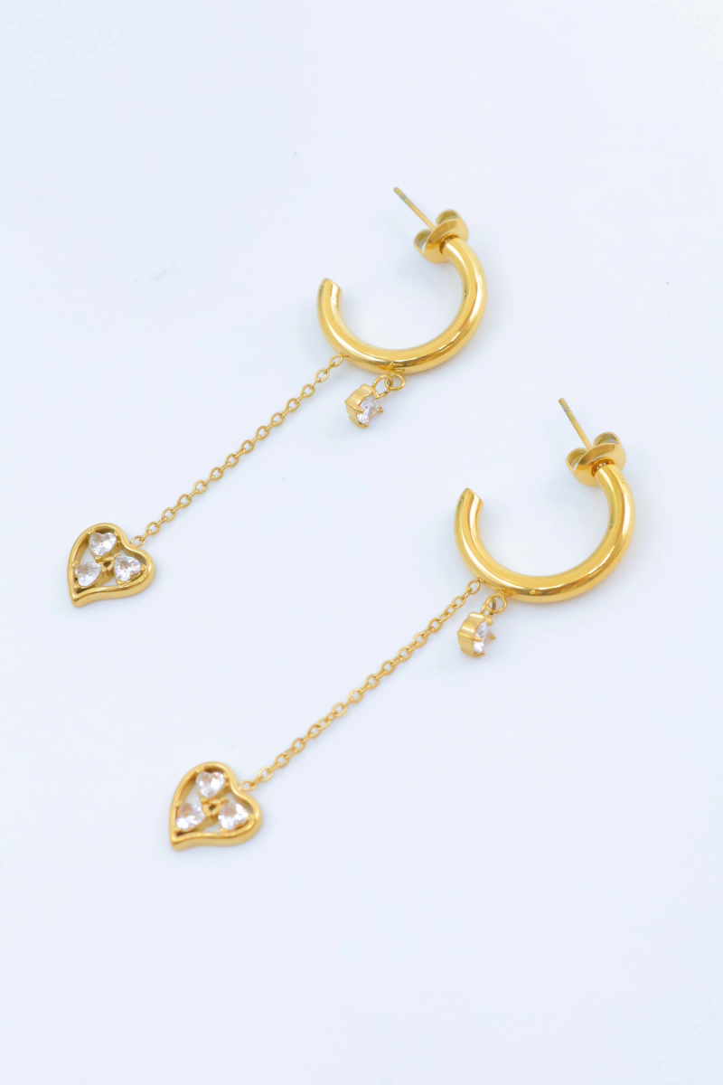 Stainless steel earrings 2