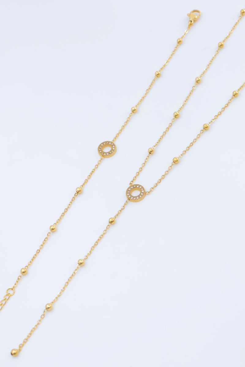 Parure de bijoux en acier inoxydable 2