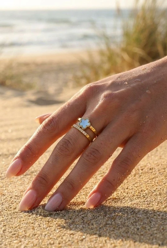 Adjustable stainless steel ring
