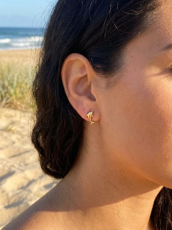 Boucles d'oreilles en acier inoxydable 2