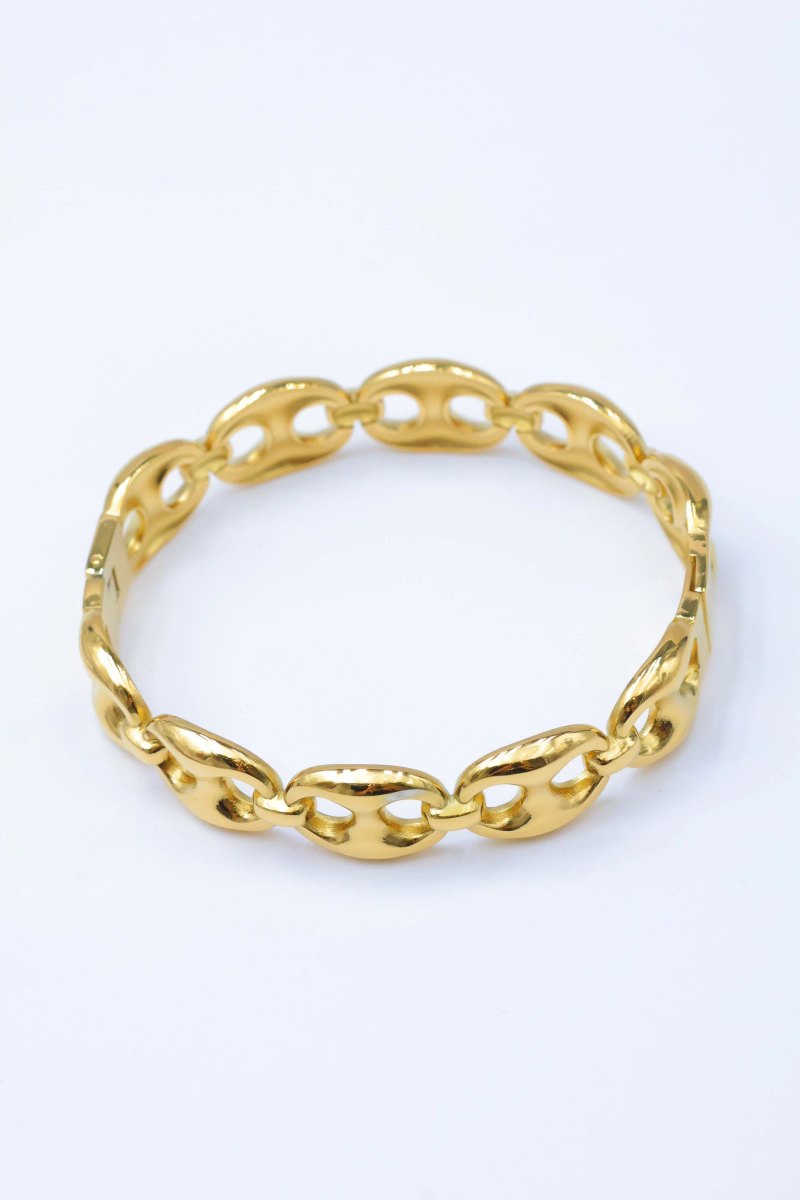 Stainless steel bangle bracelet 2