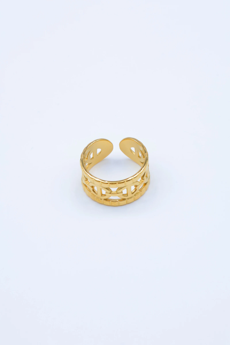 Adjustable stainless steel ring 2