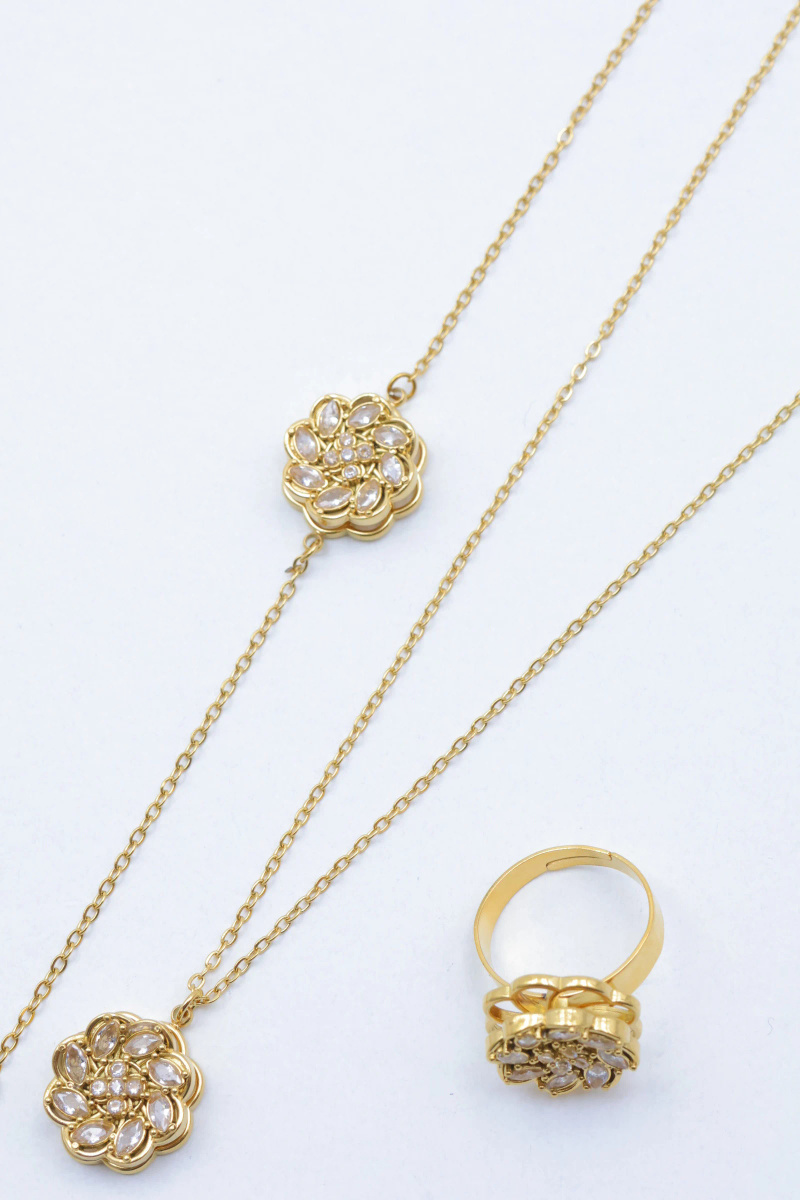 Parure de bijoux en acier inoxydable 2
