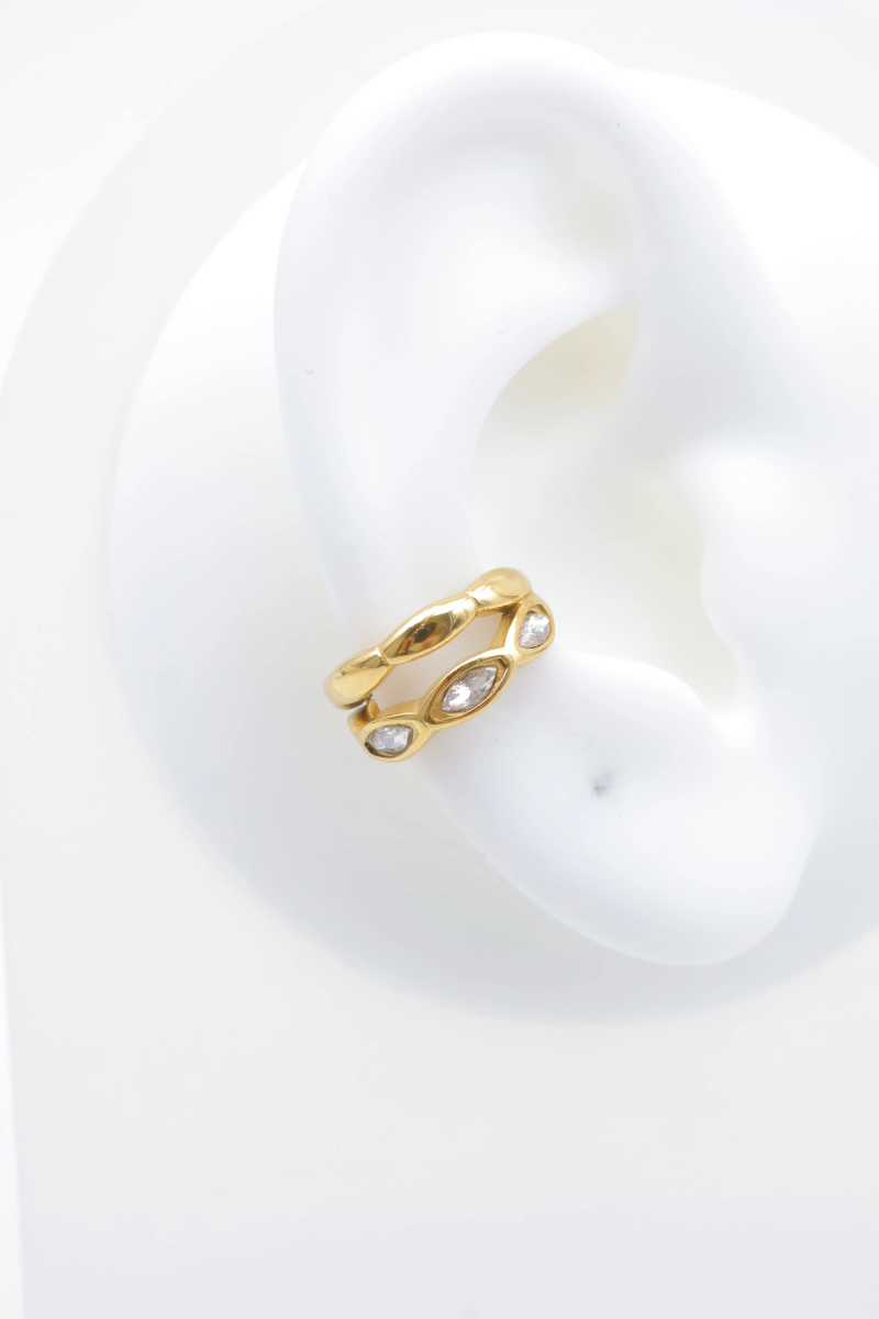 Stainless steel ear cuffs 2
