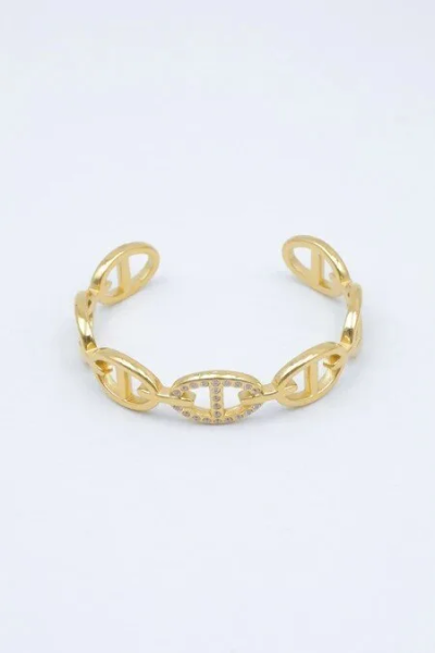 Stainless steel bangle bracelet 2