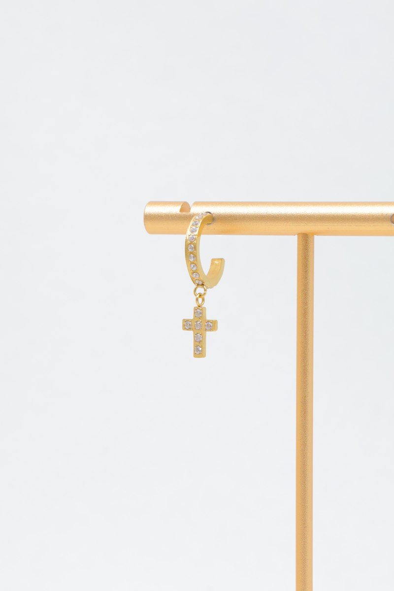 Boucles d'oreilles en acier inoxydable 2