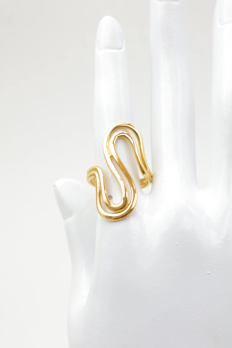 Bague ajustable en acier inoxydable 2