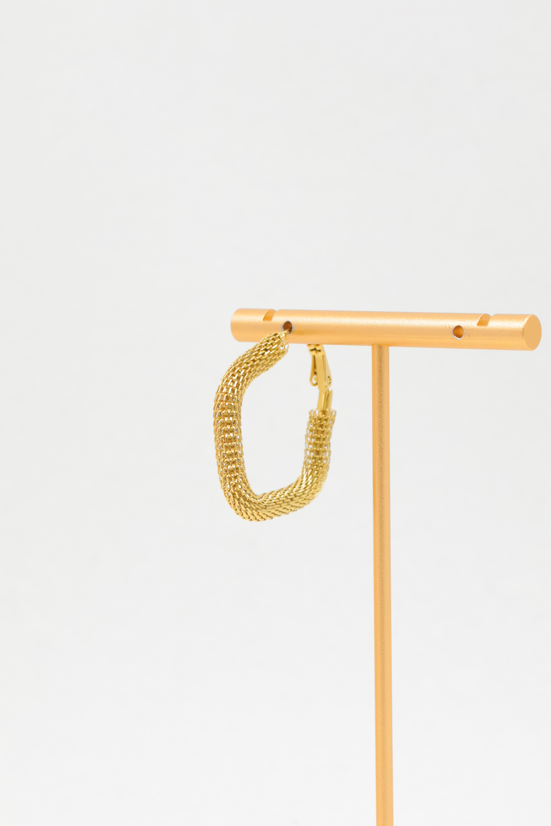 Boucles d'oreilles en acier inoxydable 2
