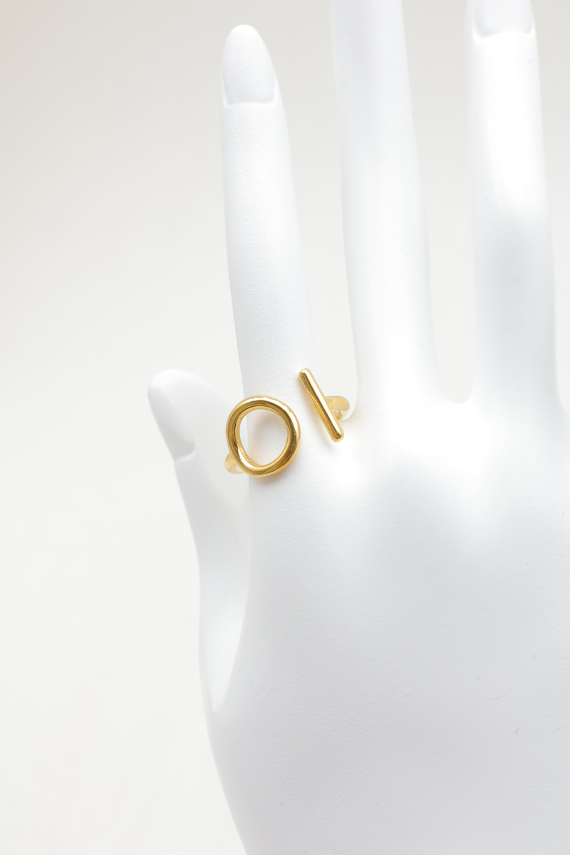 Bague en acier inoxydable 2