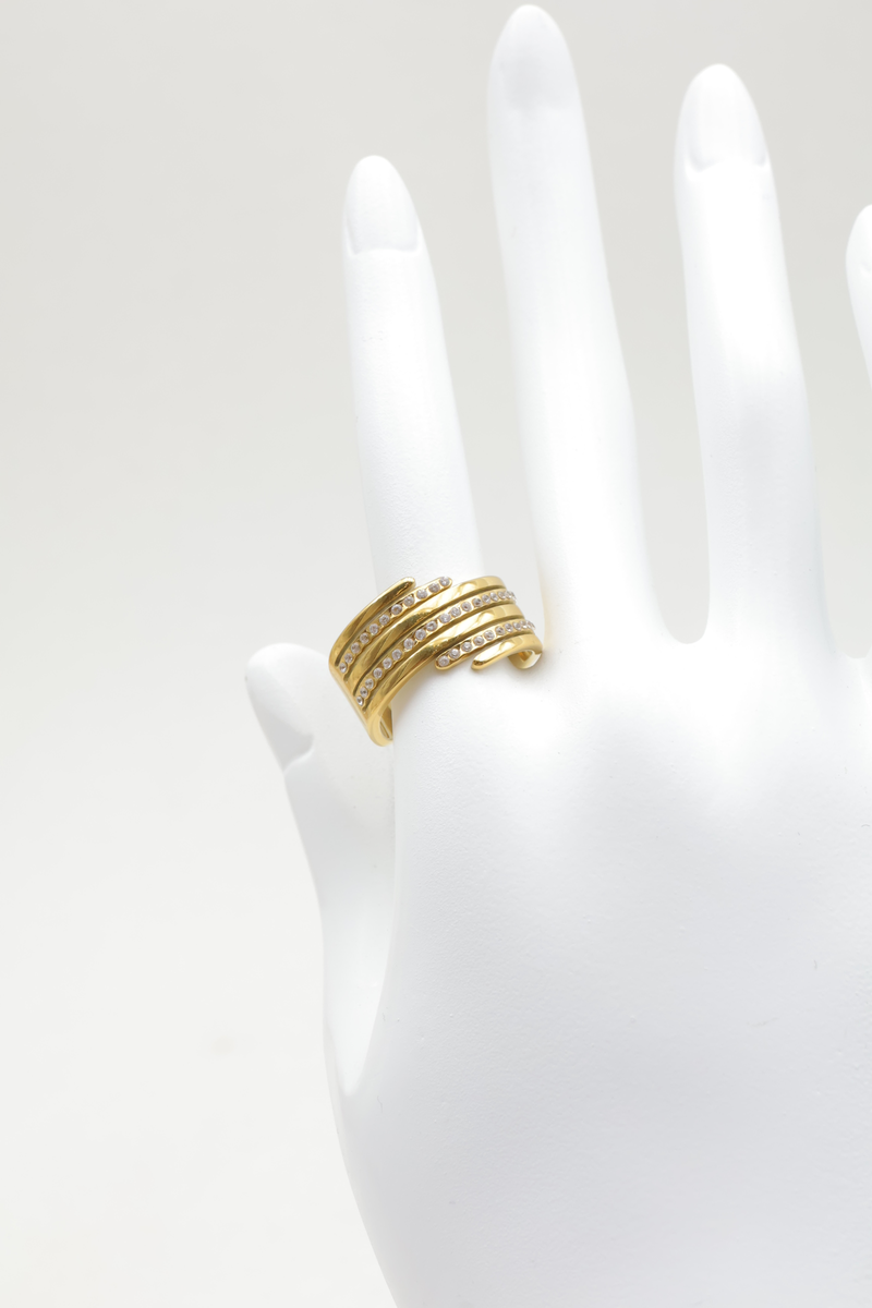 Bague en acier inoxydable 2