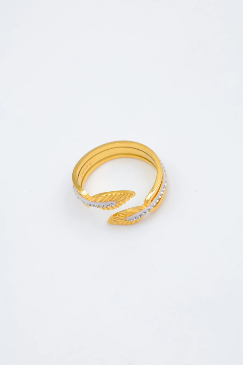 Adjustable stainless steel ring 2