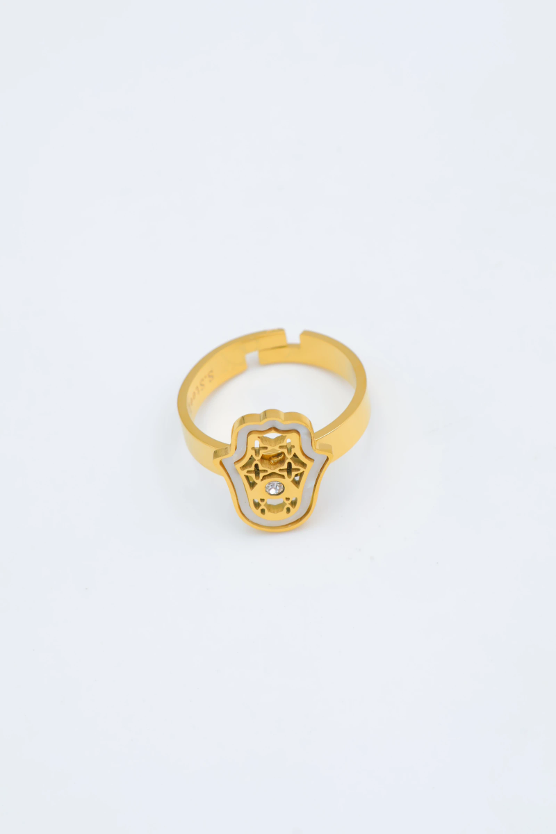 Adjustable stainless steel ring 2