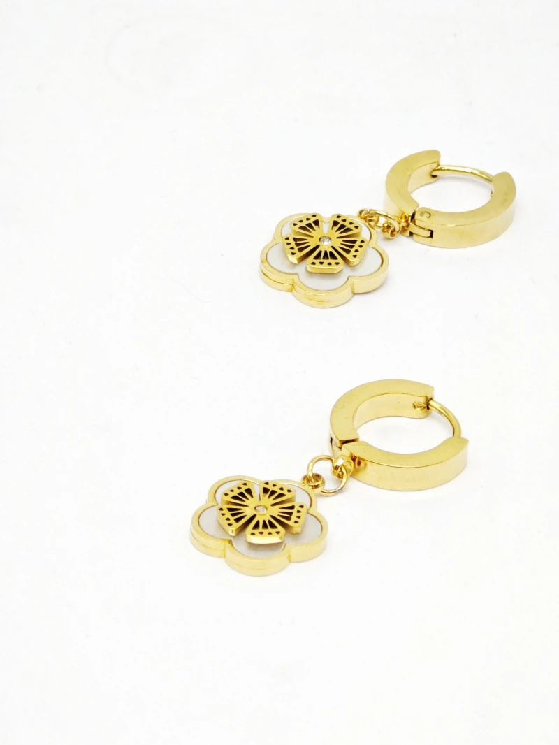 Boucles d'oreilles en acier inoxydable 2