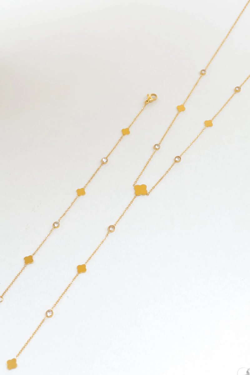 Stainless steel jewelry set