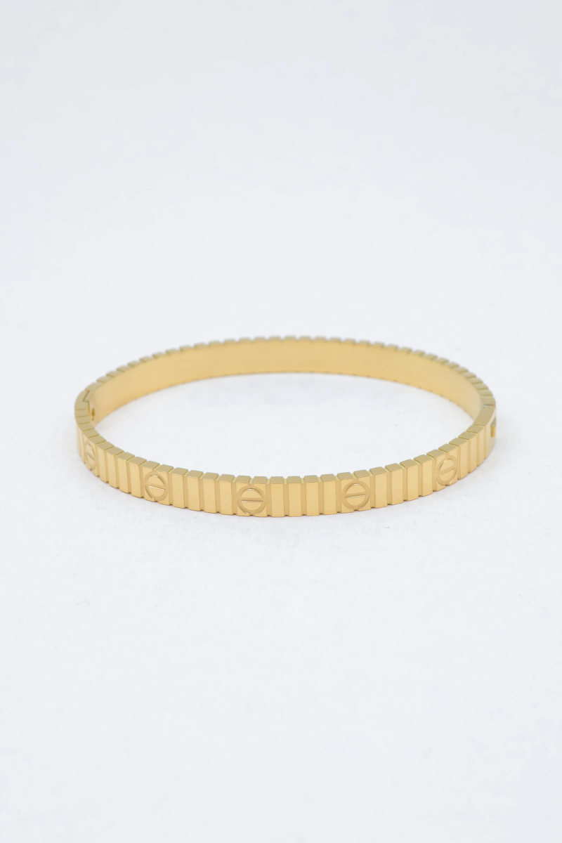Bracelet jonc en acier inoxydable