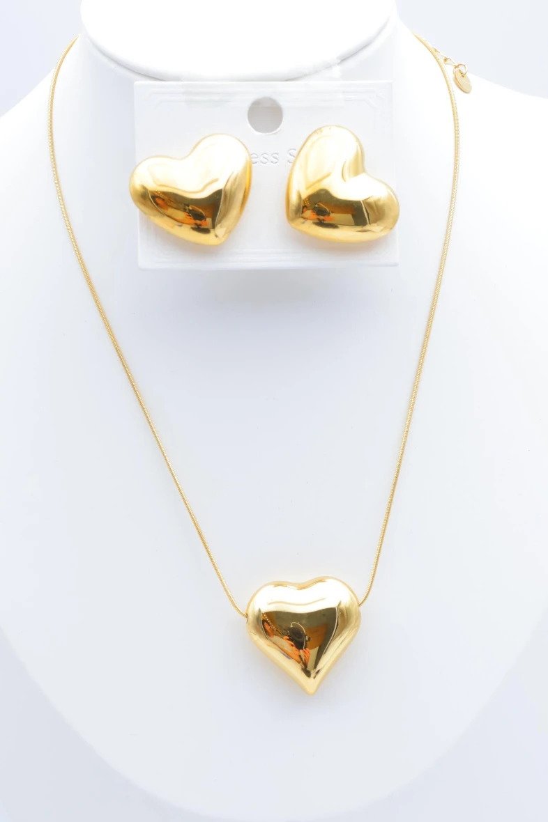 Stainless steel jewelry set 2