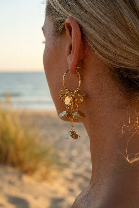 Boucles d'oreilles en acier inoxydable 2
