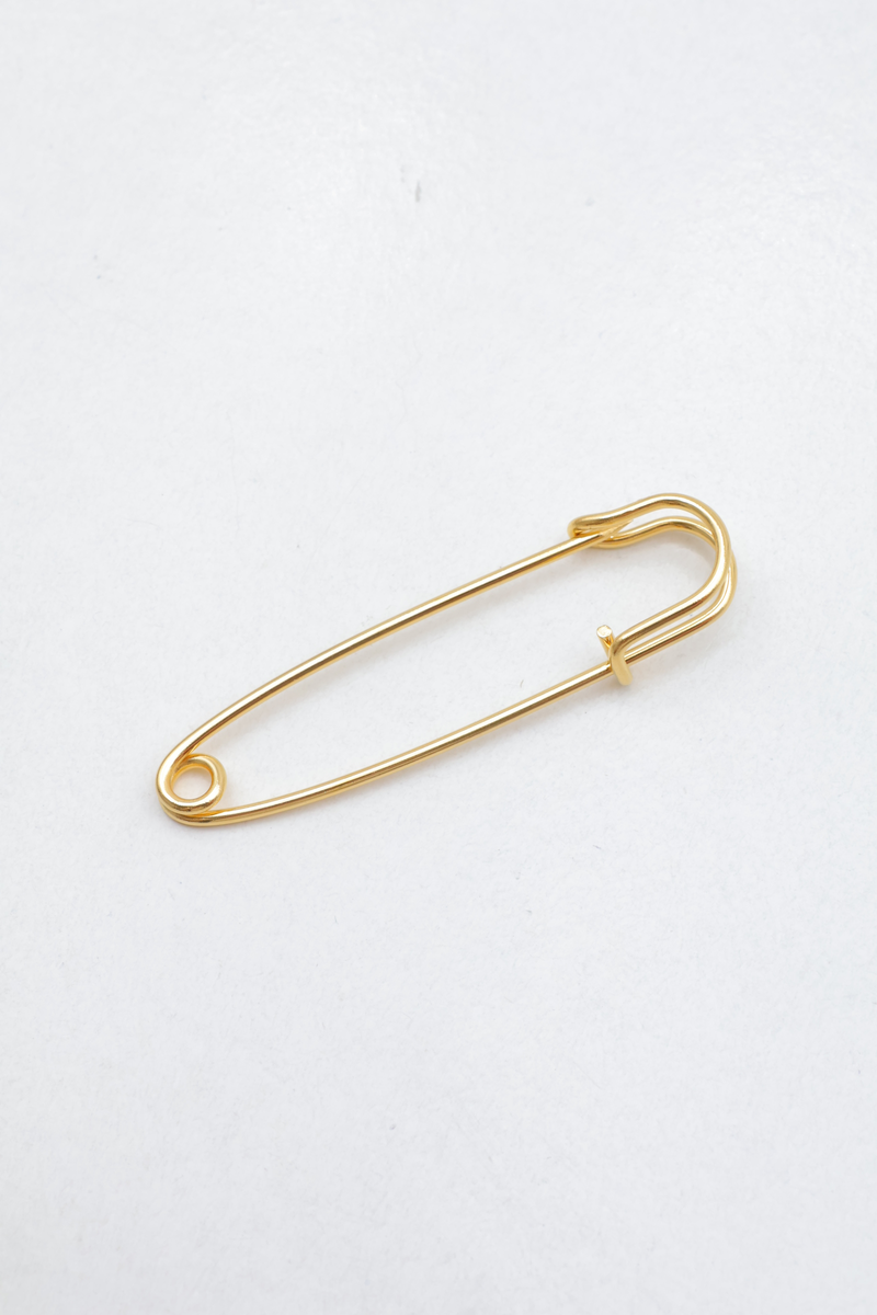 Stainless steel brooch