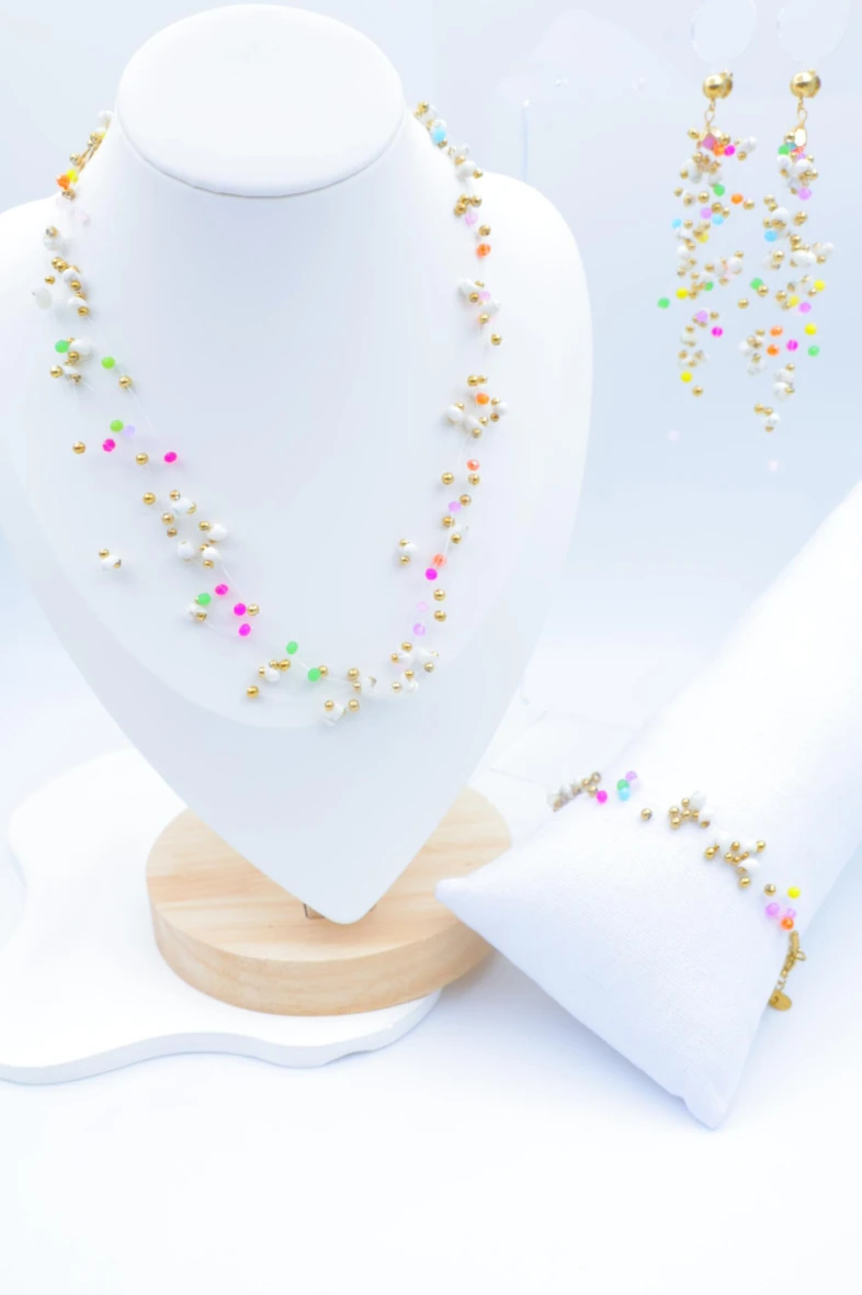 Stainless steel jewelry set 2