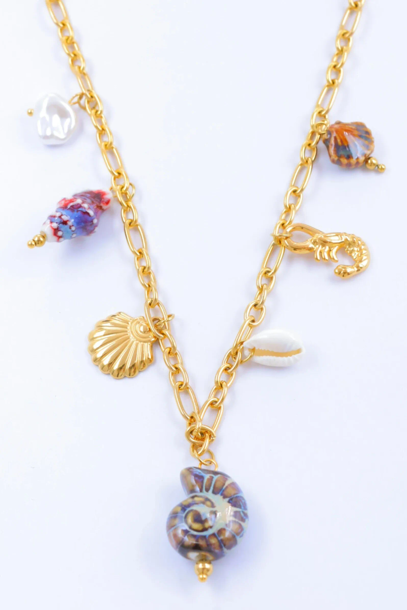 Necklace - stainless steel 2