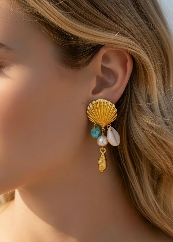 Boucles d'oreilles en acier inoxydable 2