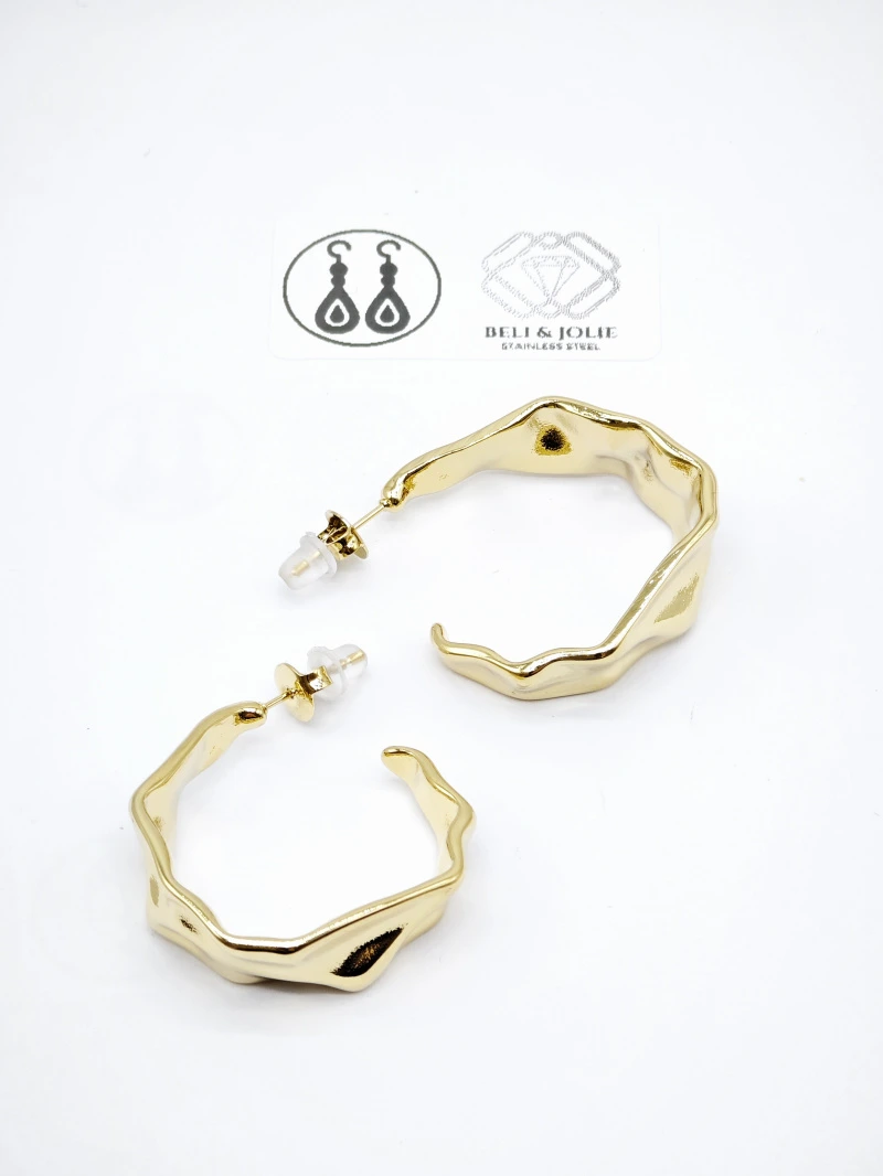 Stainless steel earrings 2