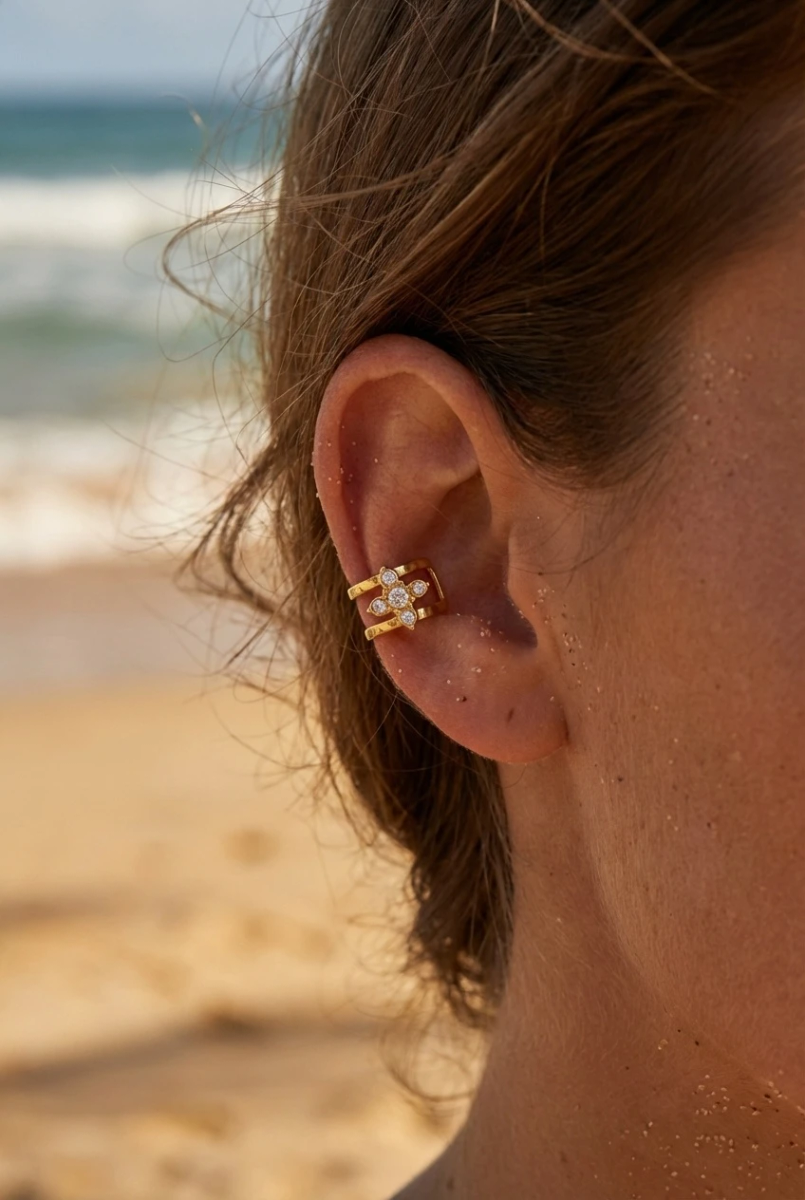 Piercing Oreille en acier inoxydable