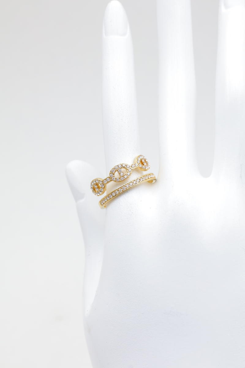 Adjustable stainless steel ring