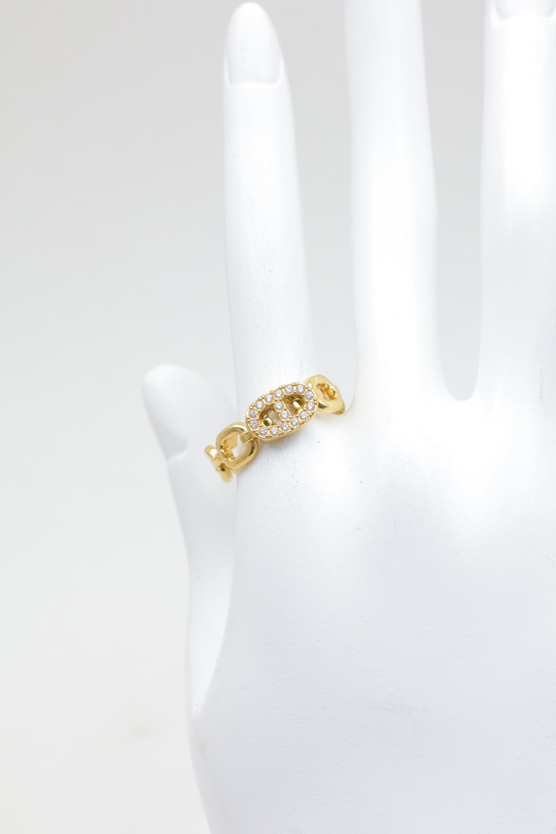 Adjustable stainless steel ring