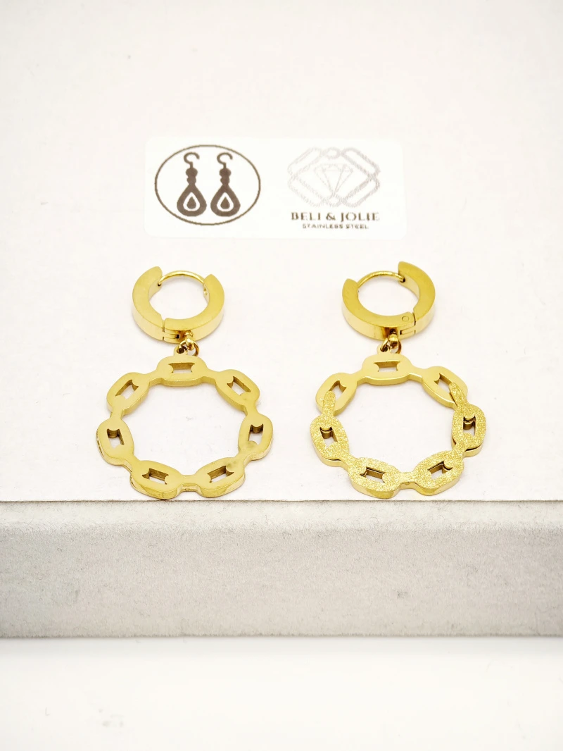 Stainless steel earrings 2