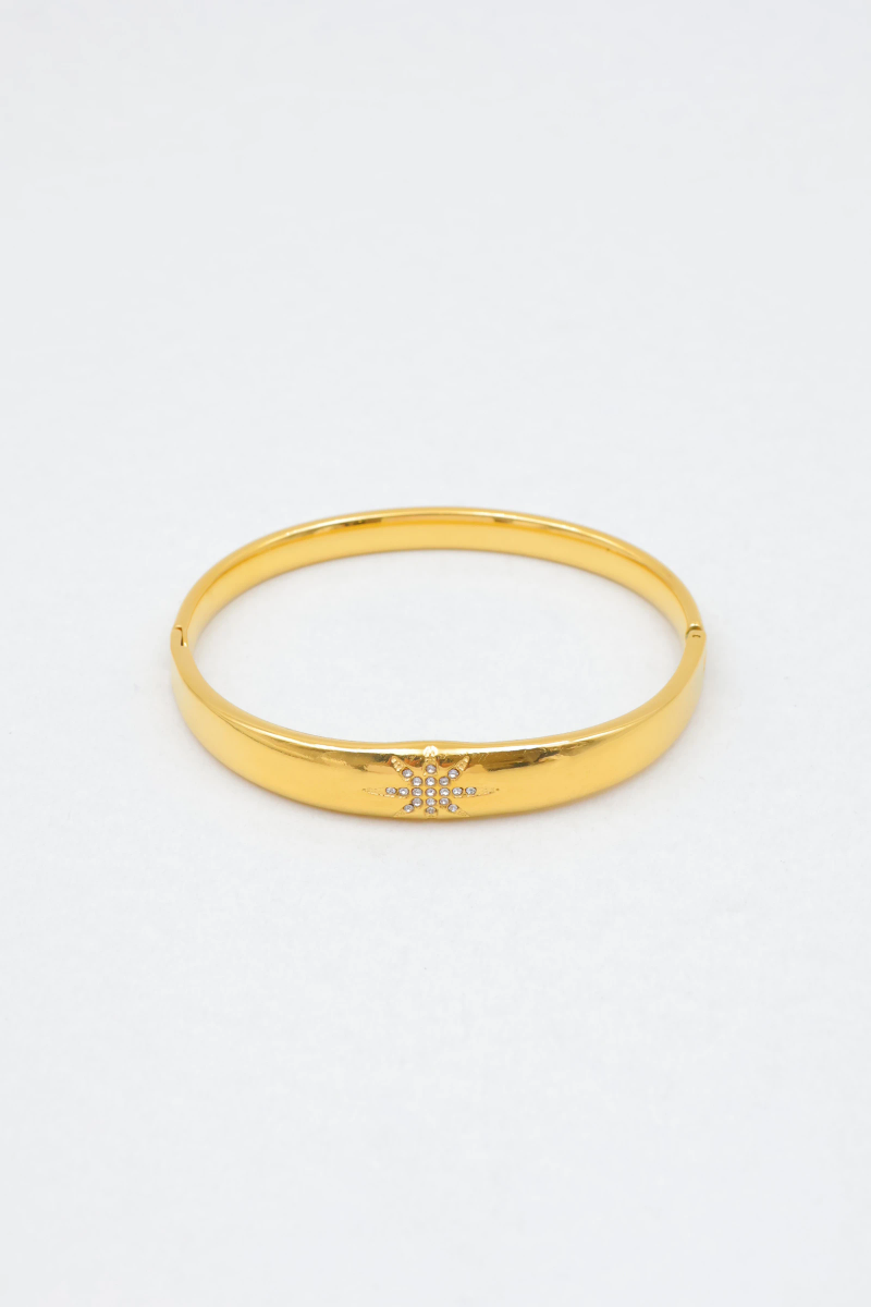 Stainless steel bangle bracelet 2