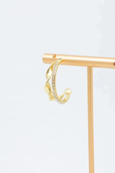 Boucles d'oreilles créoles en acier inoxydable 2