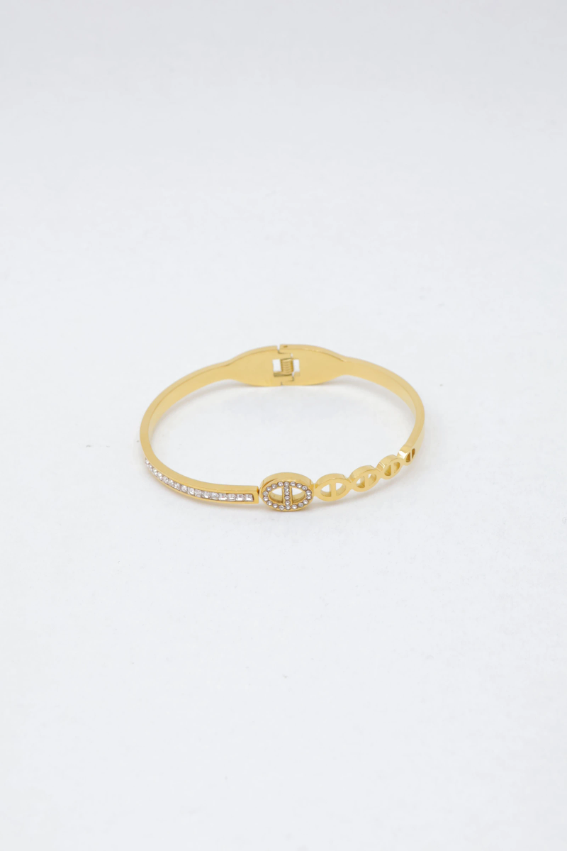 Bracelet jonc en acier inoxydable 2