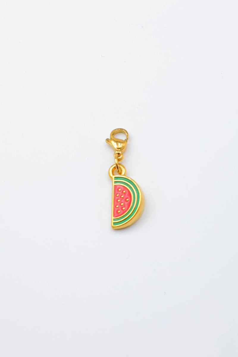 Stainless steel watermelon pendant