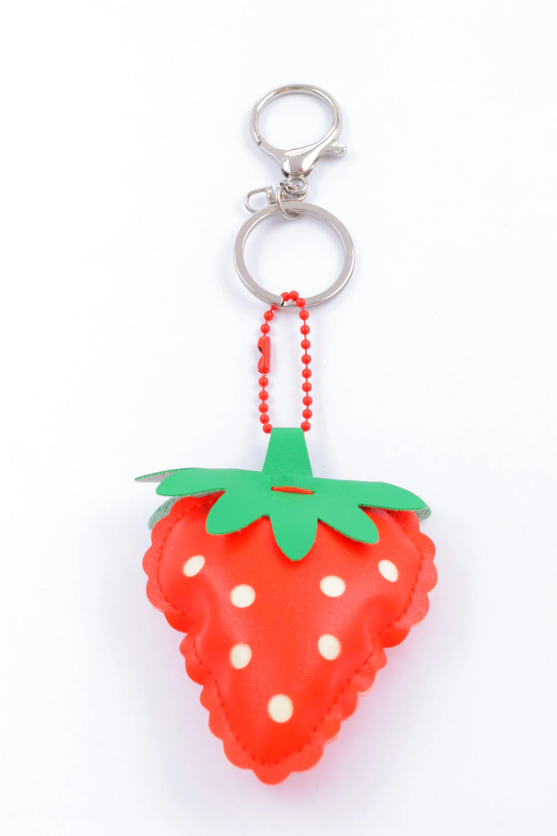 Porte clé fraise