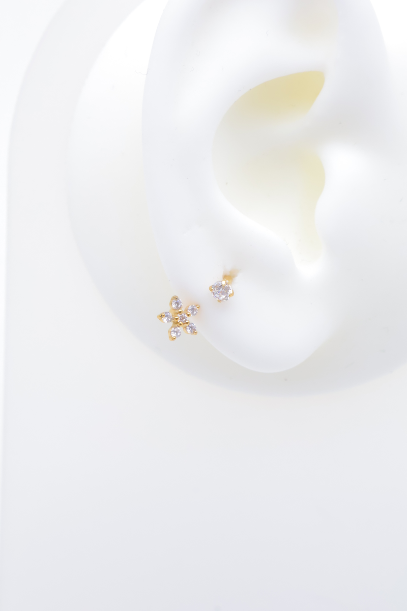 Piercing d'oreille en acier inoxydable
