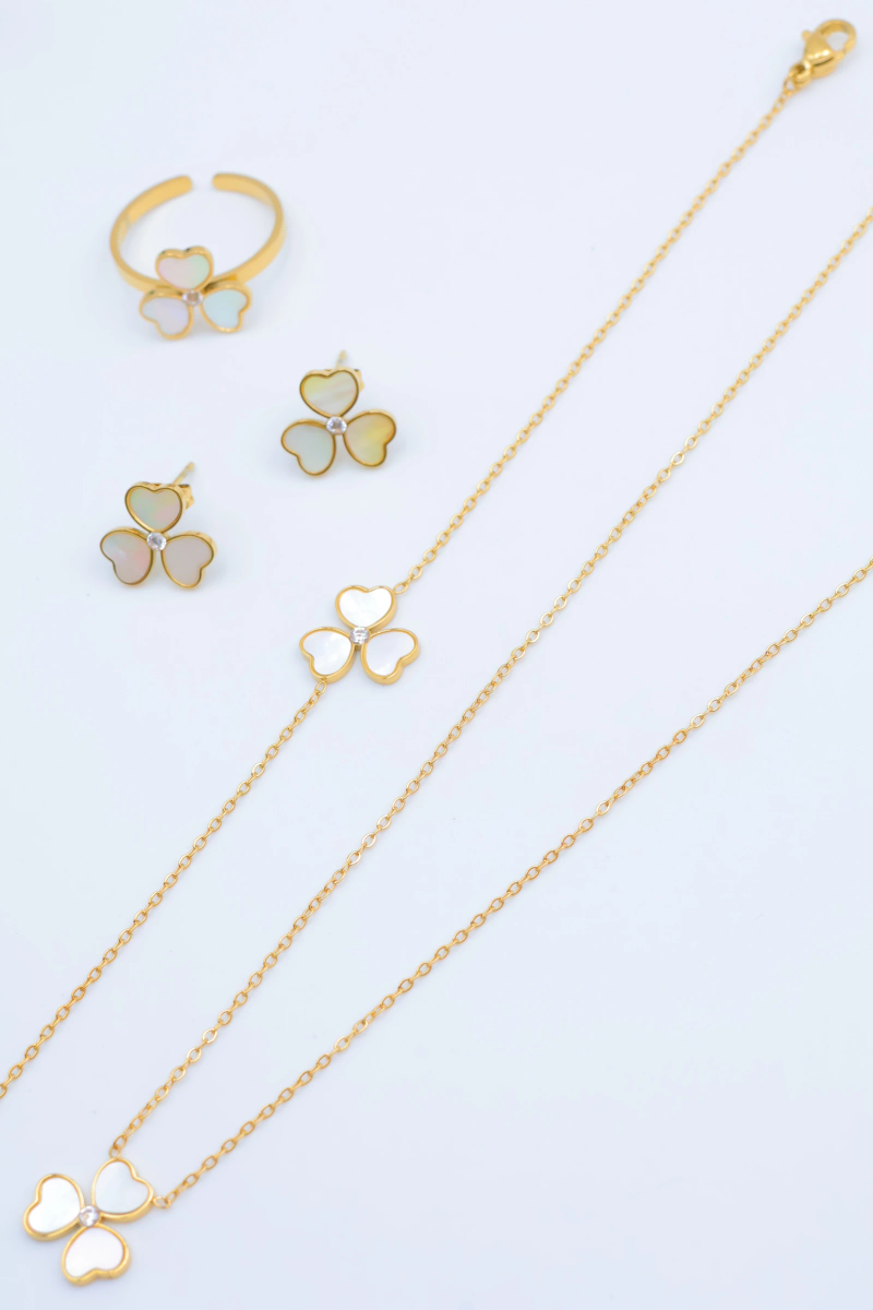 Parure de bijoux en acier inoxydable 2