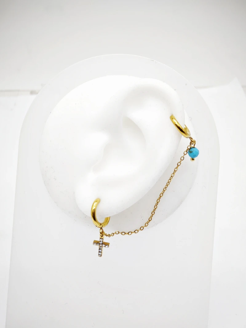 Stainless steel earrings 2