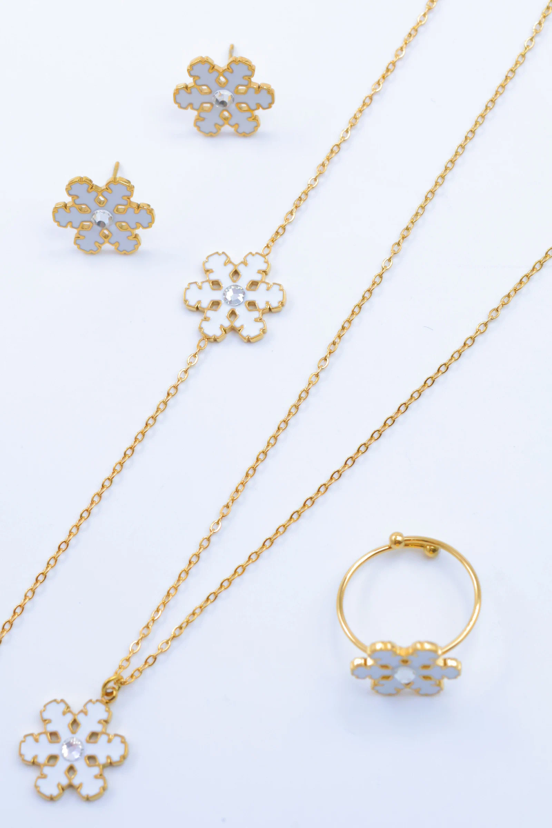 Parure de bijoux en acier inoxydable 3