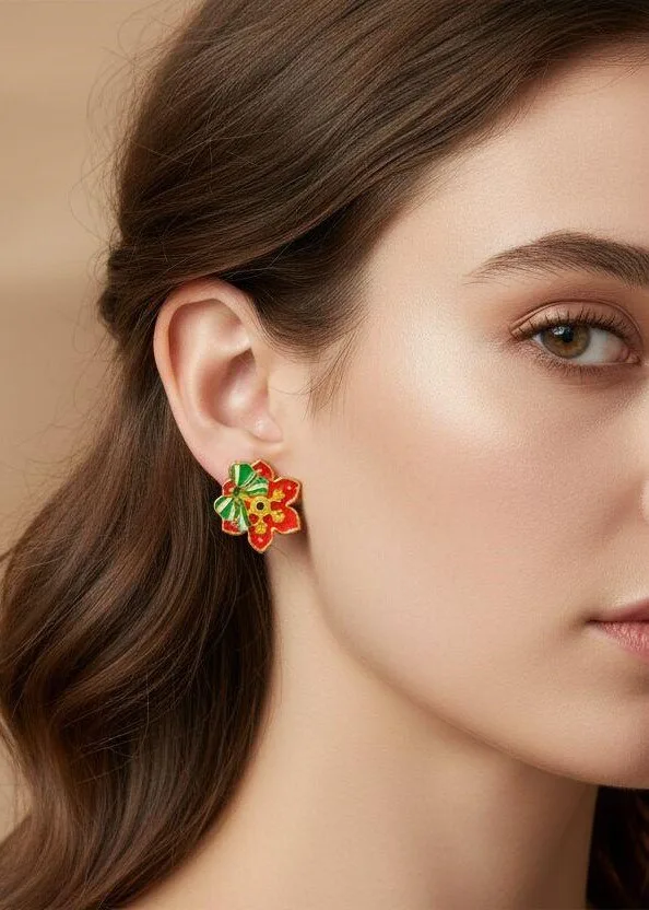 Boucles d'oreilles en acier inoxydable
