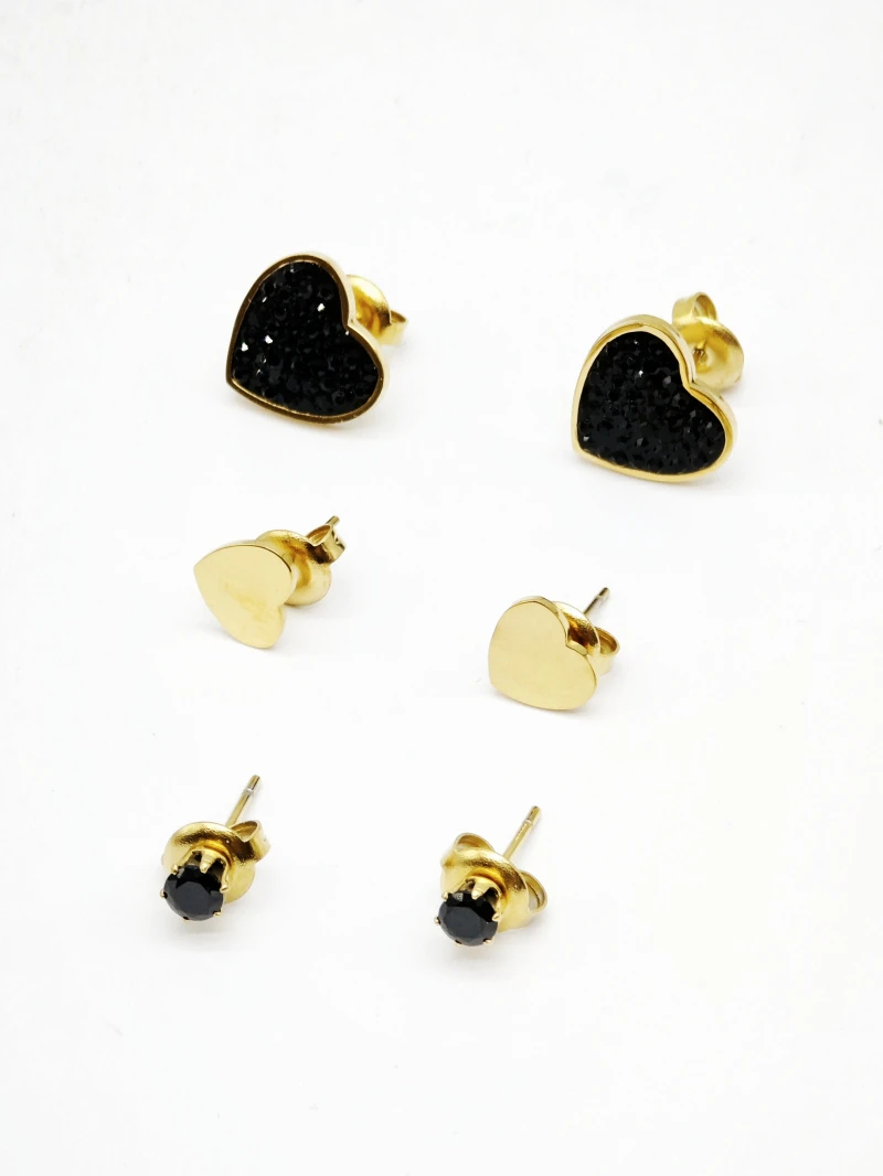 Stainless steel earrings 2