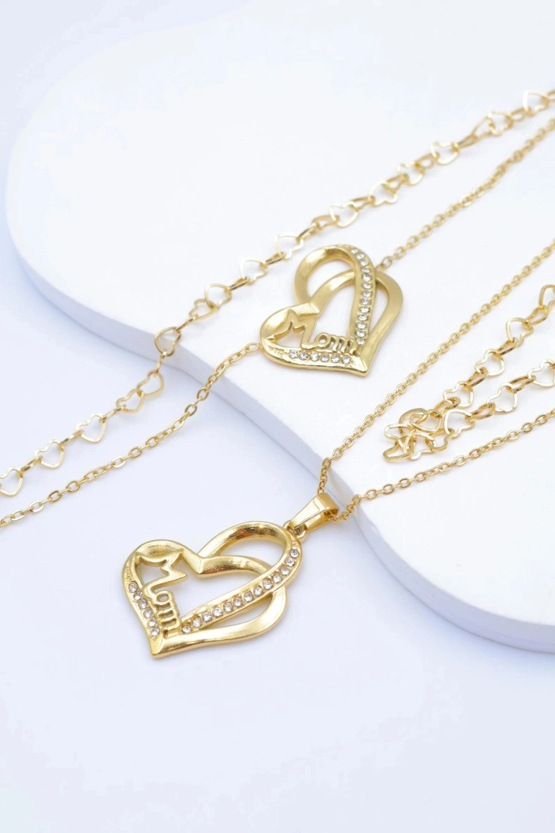 Stainless steel jewelry set 2