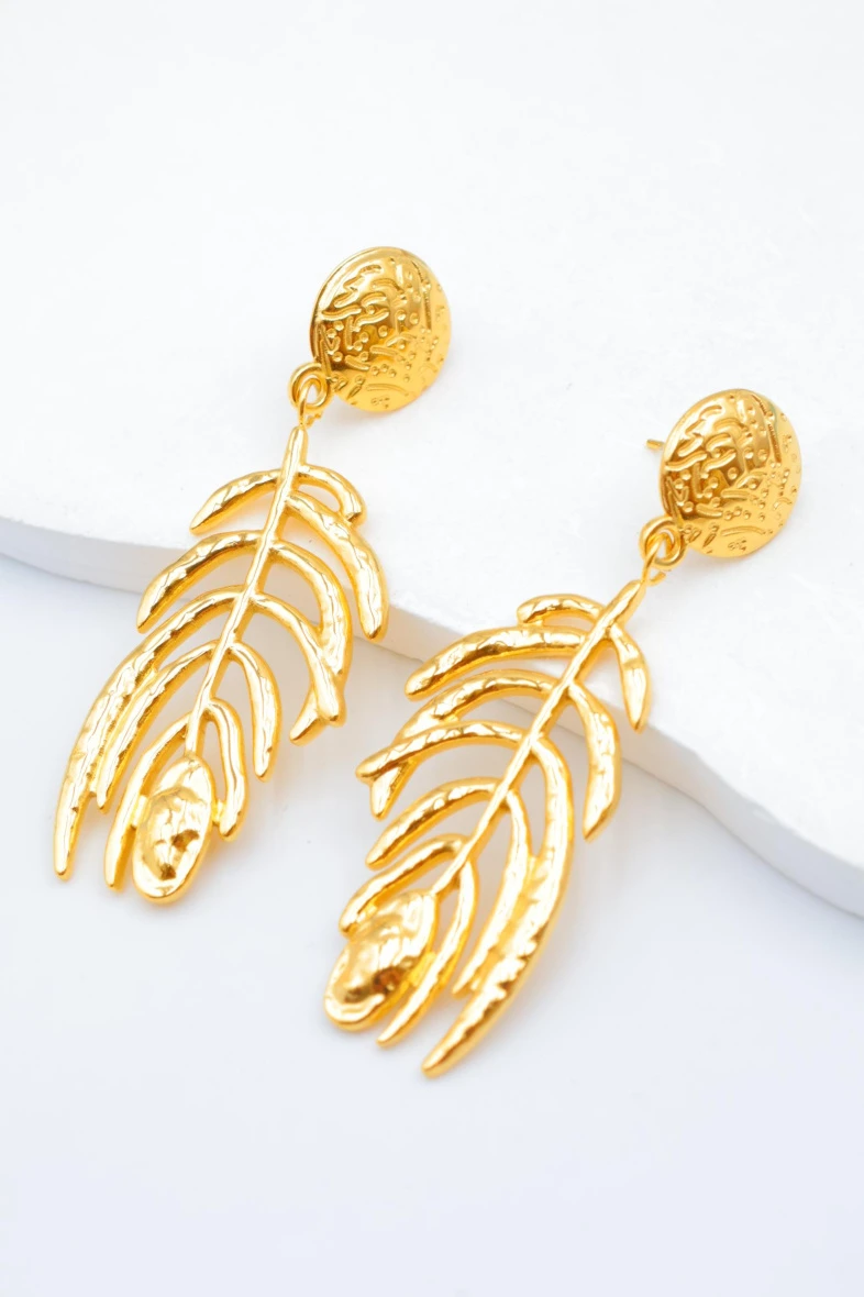 Boucles d'oreilles en acier inoxydable