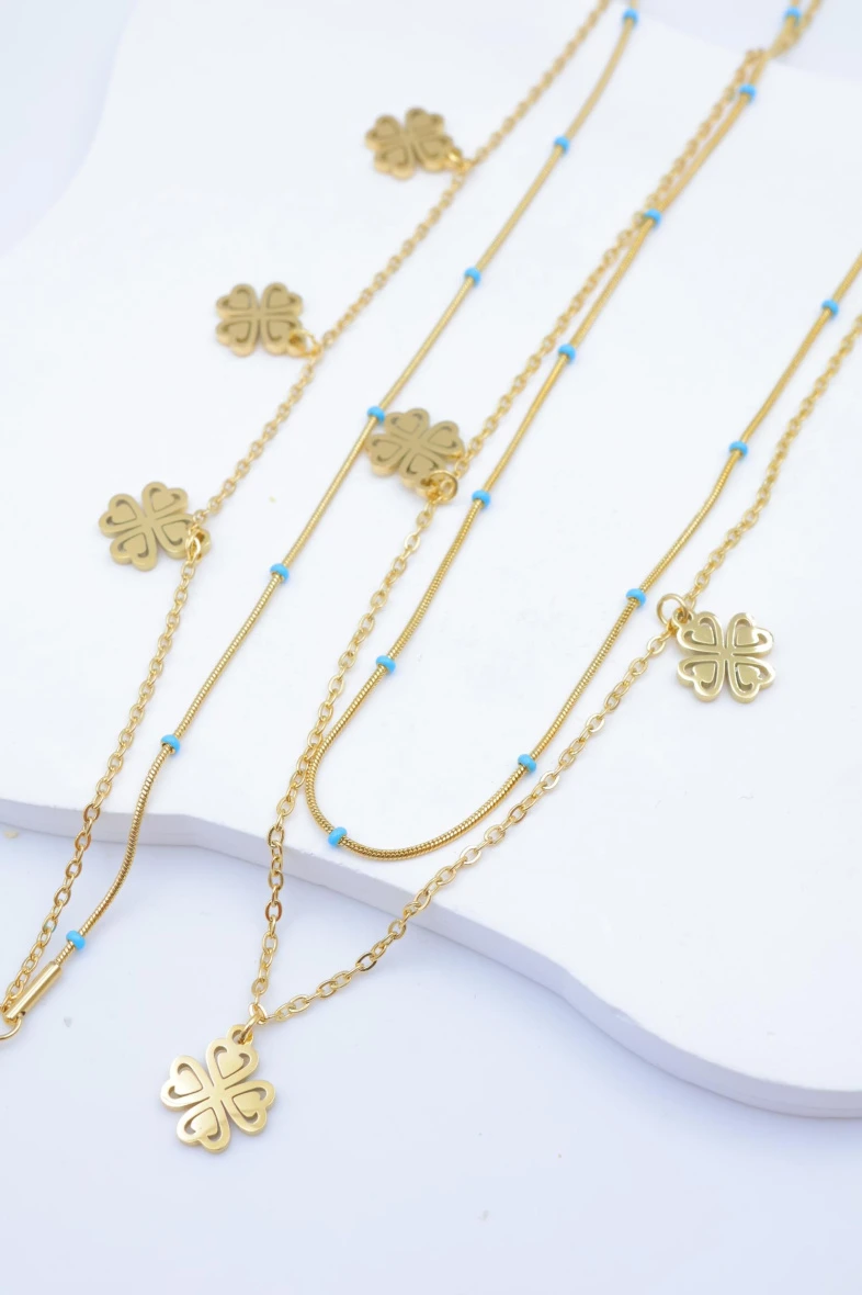 Stainless steel jewelry set