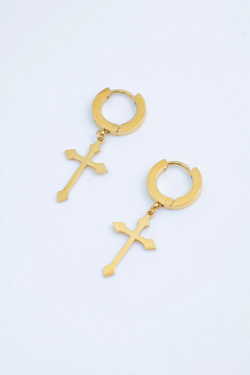 Boucles d'oreilles en acier inoxydable 2