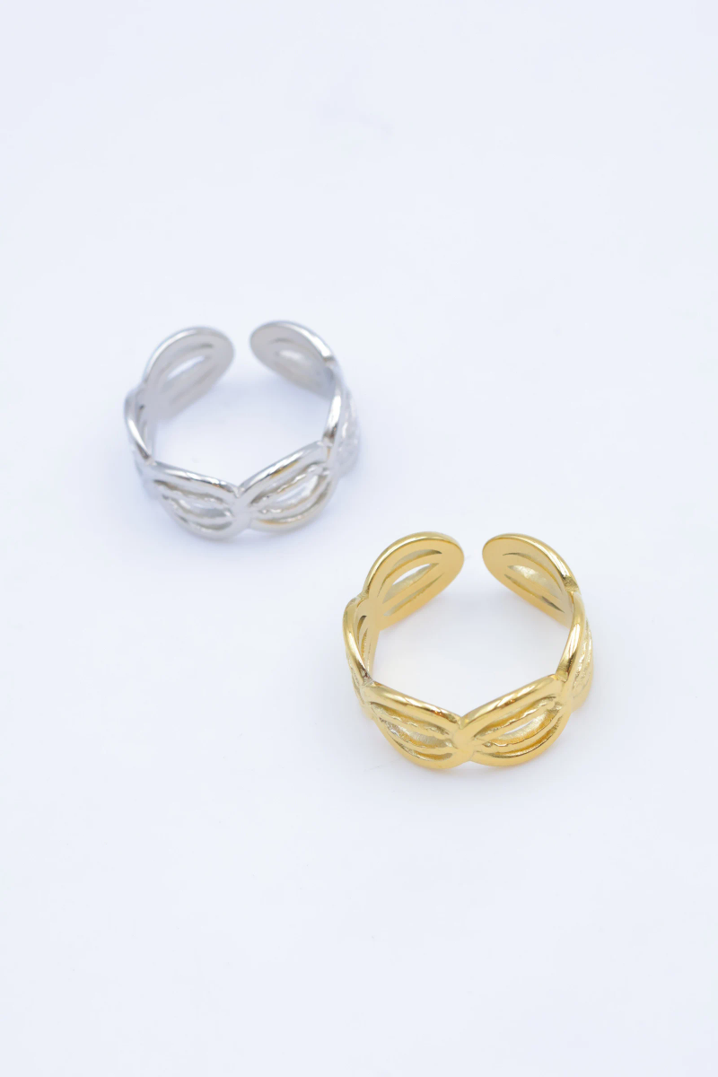 Adjustable stainless steel ring 2